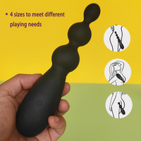 GINYA Neues Prozessdesign Digitale Anzeigefunktion Vibrierende Analkugeln Weibliche Vaginal- und Klitoris-Stimulation Vibrator Sexspielzeug