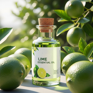 Huile essentielle de citron vert approvisionnement en vrac agrumes aurantifolia non dilué pour diffuseurs savons bougies cosmétiques parfumerie naturelle - Product Image 1