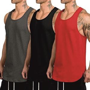 Débardeur de sport respirant pour homme pour la salle de sport - Logo personnalisé, taille plus - Product Image 3