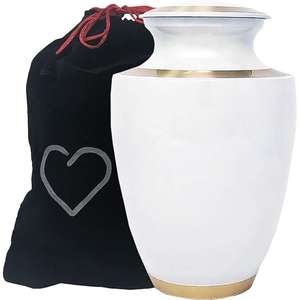 Urnas Hechas a Mano Más Vendidas para Cenizas Humanas, Accesorios Funerarios, Urna de Metal para Cremación, Exportador de la India con Alta Calidad - Product Image 5