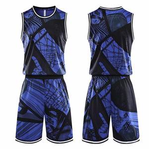 Maillot de basket-ball personnalisé camouflage pour hommes grande taille ensembles d'été respirant à séchage rapide imprimé par sublimation 100% polyester adulte - Product Image 5
