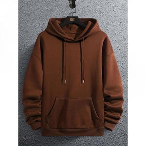 Sweat à capuche en éponge française 100% coton de luxe lourd en gros Fabrication de sweat à capuche d'hiver surdimensionné personnalisé - Product Image 4