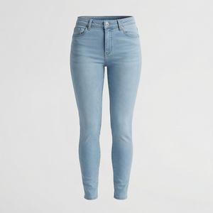 Latest Quality Denim Customized Color <b>Jeans</b> Ladies Skinny Mid Waist <b>Women</b> <b>Stretch</b> Pencil Denim Pants <b>Women's</b> <b>Jeans</b> Fashion Wear - Product Image 1