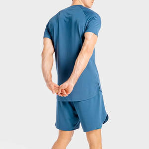 Dernière conception de vêtements de fitness T-shirts de sport Prix de gros T-shirts de sport pour hommes fabriqués en usine pour adultes - Product Image 2