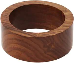 Rond de serviette en bois fait main avec 12 ronds de serviette (lot de 12 bois) - Product Image 3