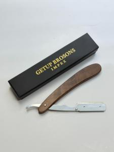 <b>Single</b> <b>Blade</b> Stainless Steel Men's Wet Shaving High Quality Disposable Safety <b>Razor</b> Wood Design Customizable Available - Product Image 6