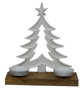 Meilleure vente dessus de table en aluminium fait à la main couleur blanche base en bois centre de table décoratif prix de gros fabriqué à partir de métal de qualité - Product Image 6