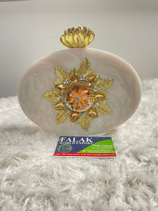 กระเป๋าคลัทช์เรซิ่นทำจากหินสำหรับผู้หญิงกระเป๋าคลัทช์ใส่ไปงานเลี้ยงตอนเย็นลายหินอ่อน - Product Image 2