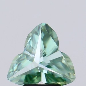 Hermoso colgante de diamante de moissanita azul con corte de lirio, joyería de Hip Hop de 20mm con otros diamantes para anillos - Product Image 4