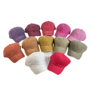 Vente en gros Casquettes de baseball unisexes vintage 100% coton réglables pour papa - Product Image 5