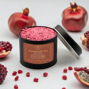 Buen precio al por mayor para grado alimenticio 100% polvo de granada seco orgánico Natural puro Punica Granatum botella de tambor envasada al vacío - Product Image 3