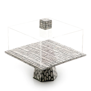 ที่ตั้งอาหารหอยมุกทำด้วยมือสุดหรูพร้อมฝาอะคริลิคสำหรับวันหยุดเทศกาลอีสต์อาหรับจากเวียดนาม - Product Image 2