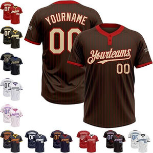 Jersey de Béisbol para Hombre, Hecho en Pakistán, 100% Poliéster, de Alta Calidad, Secado Rápido, 280g, Transpirable, Servicio OEM, Sublimación Personalizada - Product Image 3