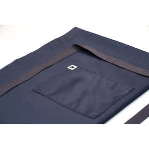 Tablier de cuisine Toledo 1/2 français imperméable en coton Oxford uni avec design croisé dans le dos pour chef, mariage, nettoyage et Noël - Product Image 2