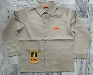 Chaquetas de trabajo con logotipo personalizado al por mayor de estilo de moda, ropa de trabajo de algodón para hombre con múltiples bolsillos para otoño - Product Image 6