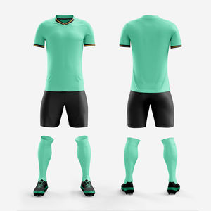 Diseño y logotipos personalizados Kits de fútbol de alta calidad Impresión por sublimación Uniforme completo de fútbol de moda Uniforme unisex - Product Image 4