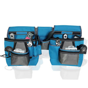 กระเป๋าเครื่องมือหนังแท้สำหรับงานหนักรุ่นใหม่ล่าสุดสีทึบส่งตรงจากโรงงาน - Product Image 1