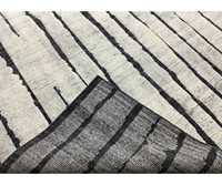 Best Selling Luxury Modern Area Rug Hand Knotted Wool Carpet Two-Tone Attractive Design for Home Decoration I Custom Size