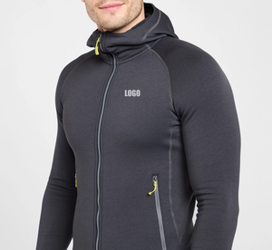 Sudadera con Capucha de Invierno para Hombre, 100% Algodón, Felpa de 420 g/m², Impermeable, Ecológica, Personalizable con Logotipo Frontal, Diseño Sólido, Corte Regular - Product Image 4