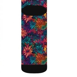 Calcetines de sublimación para hombre de calidad superior, calcetines de sublimación antiarrugas totalmente personalizados con los últimos diseños - Product Image 3