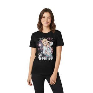 Camiseta Marin Kitagawa <span class=keywords><strong>My</strong></span> <span class=keywords><strong>Dress</strong></span> <span class=keywords><strong>up</strong></span> <span class=keywords><strong>Darling</strong></span> Girl, Disfraz de Anime de Algodón con Peluca, Accesorios y Trajes con Estampado de Personajes y Animales - Product Image 2
