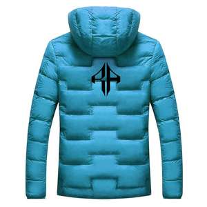 Nueva chaqueta de invierno con logotipo personalizado más vendida, chaqueta acolchada con cremallera estampada transpirable de poliéster 100% de ATLANTIC - Product Image 4