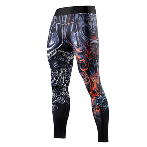 ราคาโรงงานผู้ชาย MMA Spats, คุณภาพสูง BJJ Spats สําหรับขาย, ระบายอากาศ Jujitsu Spats, การบีบอัดแบบกําหนดเองสําหรับขาย - Product Image 1
