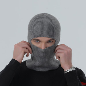 Custom 100% Acrylic Knitted One Hole Ski <b>Mask</b> Solid Color Warm Softer Plain Riding Balaclava <b>Mask</b> for Men Women - Product Image 4