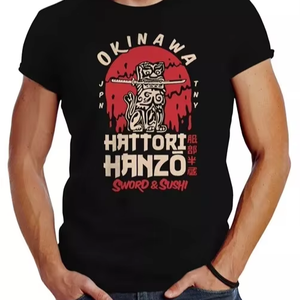 Camiseta extragrande con estampado de imagen grande personalizada a la moda con estampado digital-Camiseta Dtg - Product Image 1