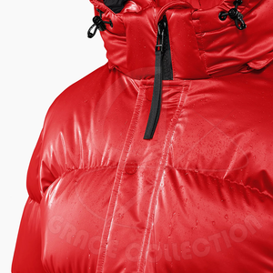 Sialkot, chaquetas acolchadas con capucha para mujer, Top corto de moda de Pekín personalizado, procesamiento de punto para niñas - Product Image 2