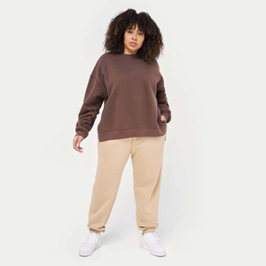 Sweat-shirts pour femmes de couleur personnalisée Logo imprimé personnalisé Sweat-shirts décontractés pour femmes Sweat-shirts respirants de haute qualité pour femmes - Product Image 1