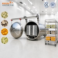 Machine de lyophilisation des légumes en acier inoxydable 304, hygiénique pour légumes, courgettes, aubergines et citrouilles