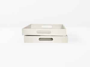 Vaisselle décorative rectangulaire en bois massif véritable naturel, plateau de service à fruits, plateau de service à café, plateau de service à café - Product Image 3