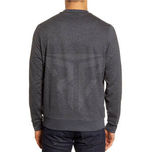 Sudaderas de Forro Polar Grueso de Algodón/Poliéster para Hombre, Nueva Moda, Logotipo Personalizado, Color Sólido, Secado Rápido, Transpirable para Invierno - Online - Product Image 3