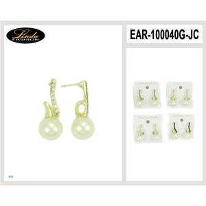 Pendientes de Aro Geométricos Chapados en Oro, de Aleación, para Mujer, de Moda, con Clip, Joyería para Fiesta, Pendientes de Declaración Modernos - Product Image 6