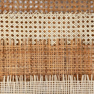 Custom size <b>rattan</b> mesh sheets premium quality <b>rattan</b> <b>webbing</b> handcrafts natural rotan rolls - Product Image 6