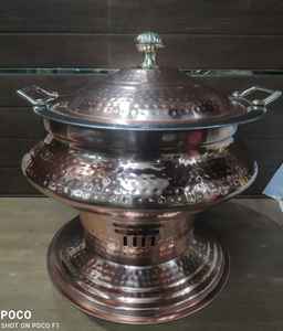 Indian Metal <b>Table</b> Top Chafing Dish Wedding Decorative Handmade Wholesale Classic Stylish Best Price Fancy Metal Chafing Dish - Product Image 2