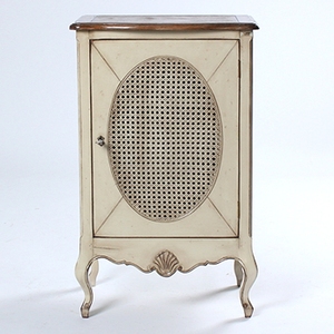 Serie de Armarios Infantiles 2614, Fabricados en Madera de Caoba y Ratán, con 4 Cajones a un Precio Accesible - Product Image 1