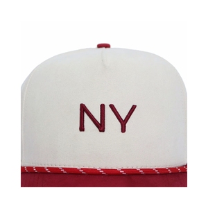 Wholesale Vietnam Manufacturer <b>Waterproof</b> Golf <b>Hats</b> Twisted Two Tone Rope Cap 5 Panel Custom Embroidered Logo Curved Bill Caps - Product Image 6