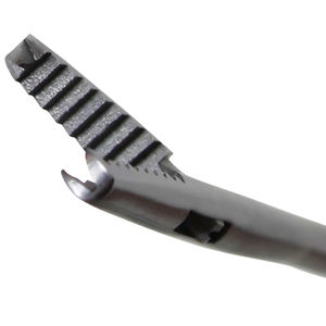 เครื่องมือผ่าตัดกระดูกสัตว์คุณภาพสูง แบบมีดจับปลายตรงขนาดเล็ก 2.75 มม. ด้ามจับโค้ง 15 องศา สำหรับการผ่าตัดข้อแบบแมนนวล - Product Image 2