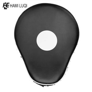 Curved Leather Boxing <b>Focus</b> <b>Pad</b> with Adjustable Straps for Training and Sparring - Product Image 4