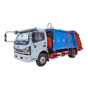 <span class=keywords><strong>Dongfeng</strong></span> <span class=keywords><strong>6cbm</strong></span> nhỏ rác compactor xe tải rhd Xe tải rác nén bin làm sạch xe tải - Product Image 1