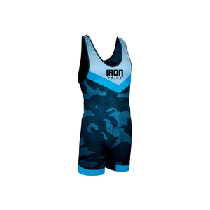 Collants de lutte pour hommes par sublimation de logo personnalisé de haute qualité - Product Image 1