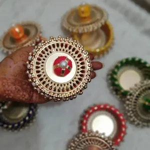 ของชำร่วยงานแต่งงานกล่องของขวัญเล็กๆน่ารักสำหรับอาบน้ำเด็กตะกร้าเพื่อนเจ้าสาวของขวัญคืนของในบ้านปาร์ตี้คืนของชำร่วยอินเดีย - Product Image 1