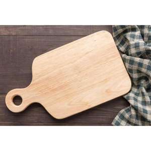 Solid <b>wooden</b> chopping board made from high quality timber suitable for heavy chopping meat cutting or <b>carving</b> - Product Image 2