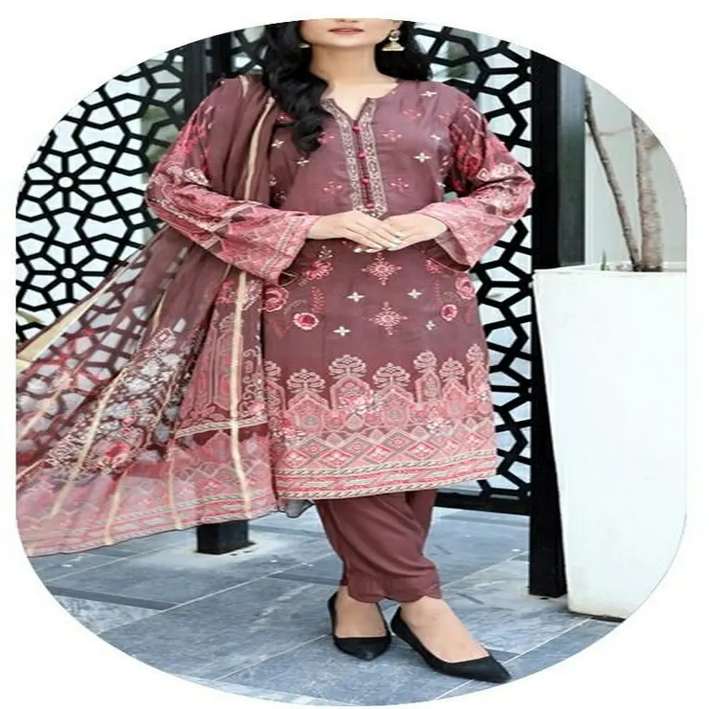 인도 파키스탄 salwar kameez 의류 겨울 착용 드레스 숙녀 수출 품질 패브릭