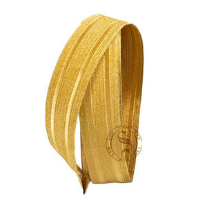 Dentelle à double rayure en polyester de couleur dorée | Tresse de dentelle de fil de lingot de haute qualité pour uniformes de cérémonie - Product Image 4