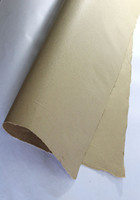 Papier recyclé sans acide, couleur naturelle, 100 g/m², recyclable, non couché, 100 % fibre de jute, pour sérigraphie, cadre photo, bougie