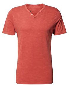 Alta calidad 100% algodón 180 GSM Unisex Color sólido Casual manga corta Camiseta Logo frontal hombres y mujeres venta al por mayor BD proveedor - Product Image 1