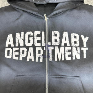 Sweat à capuche zippé à prix réduit, qualité supérieure, le plus demandé, sweat à capuche à fermeture éclair, fabriqué en usine, sweats à capuche à bas prix pour hommes - Product Image 2